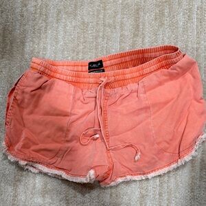 Urban Outfitters Coral Athletic Shorts